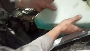 Замена воздушного фильтра Mercedes A 170