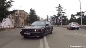 BMW M5 E34 OOM-500 Giorgi Tevzadze გიორგი თევზაძე Георгий Тевзадзе ILLEGAL Street Racing and Drift
