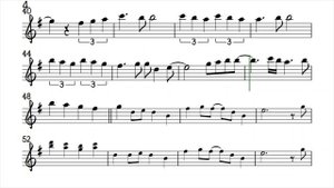 Let's Make A Memory ALTO FLUTE Sheet Music Backing Track Play Along Partitura