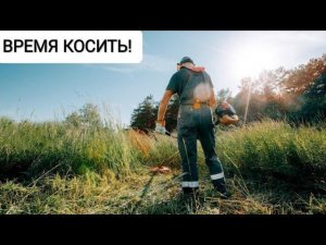 КОСИМ ТРАВУ НА ПАСЕКЕ | ЧИНИМ БЕНЗОКОС