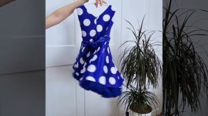 Нарядное пышное платье в горошек  для девочек 🫶