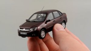 Старая Гранта: ВАЗ-2190 Lada Granta • DiP Models • Обзор масштабной модели 1:43 • Лада Гранта