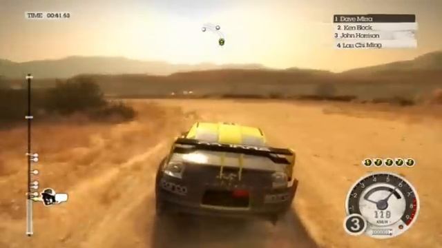 Colin McRae DiRT 2 on 8600GT смотреть онлайн