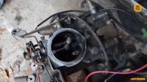 Toyota 4K Start Engine on Floor (Старт двигателя на полу)