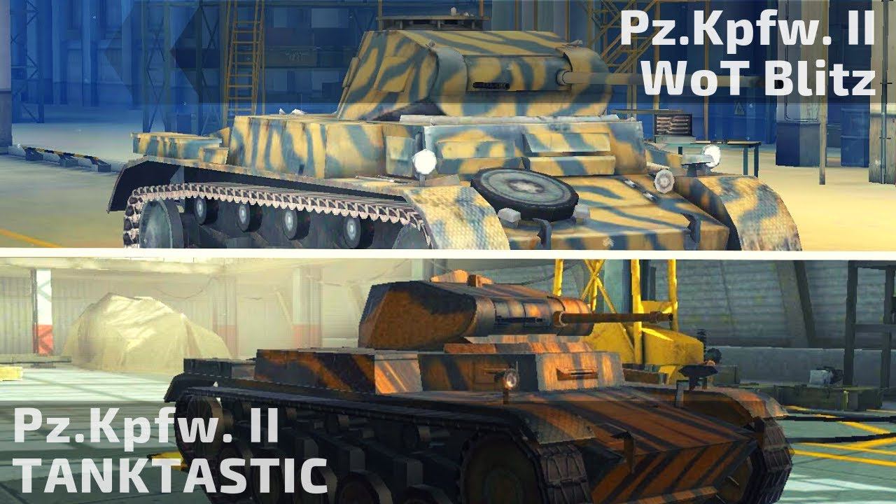 PzKpfw II (Blitz) против PzKpfw II (Tanktastic)