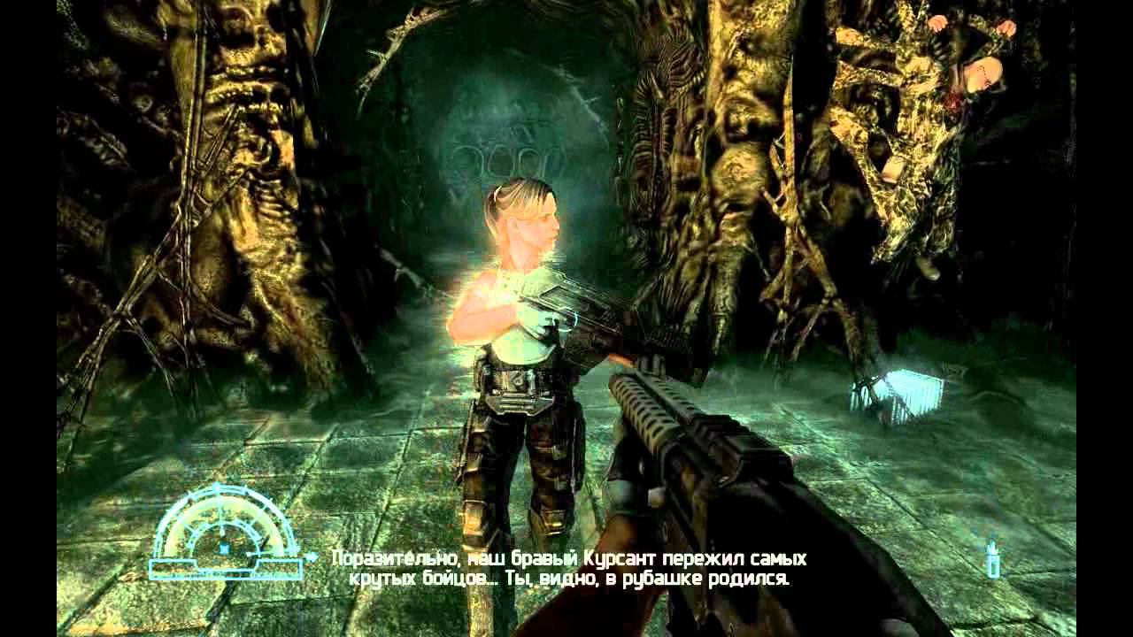 Lets play Aliens vs Predator. Прохождение за Морпеха (no comment) Часть 9