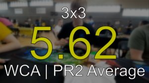 PR2 [5.62] 3x3 Average // Warm Up Portugalete 2024