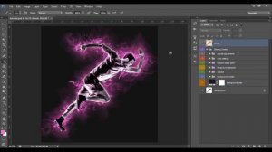 শুধু মাত্র ১ ক্লিকে ফটোশপের যাদু । Glowing Smoke Photoshop Action