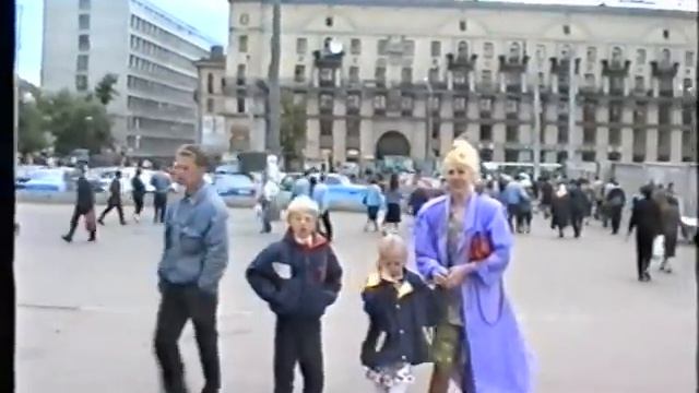 Минск 90-х! Электричка, ГУМ, улицы и проспекты из нашего прошлого! 1ч.