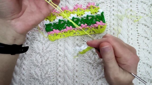 КРАСИВЫЙ узор крючком для детских изделий.