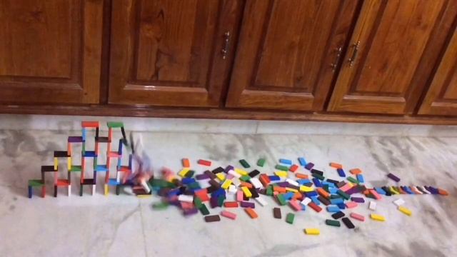 TRICKS WITH 240 DOMINOES!!!!(Part-2) | Master смотреть онлайн