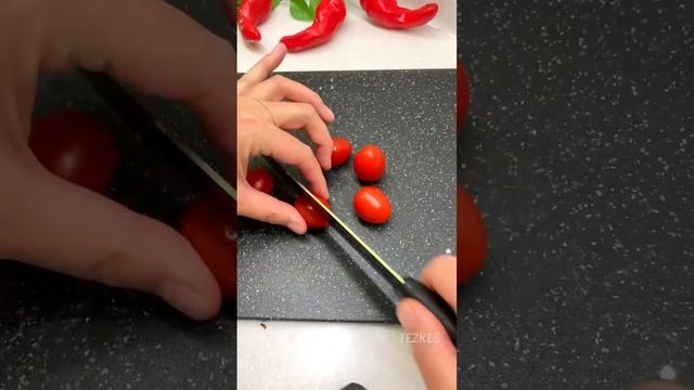 Этот салат покорил меня в самое сердце! Салат из хрустящих баклажанов и сыра Буррато #салат #баклаж
