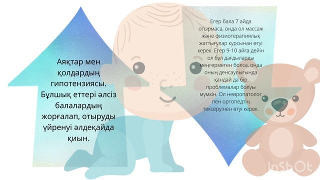7 айлық бала дамуы/ тамақтану, қимылы/ 7 месяцев ребенку смотреть онлайн