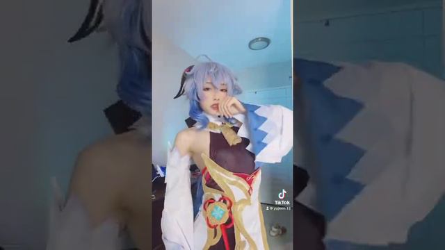 Ganyu cosplay dance - genshinimpact