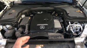 Where to ADD COOLANT - Mercedes-Benz GLC-Class