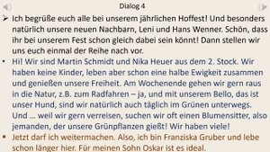 Dialoge B1 - B2 | Deutsch lernen durch hören | 5 |