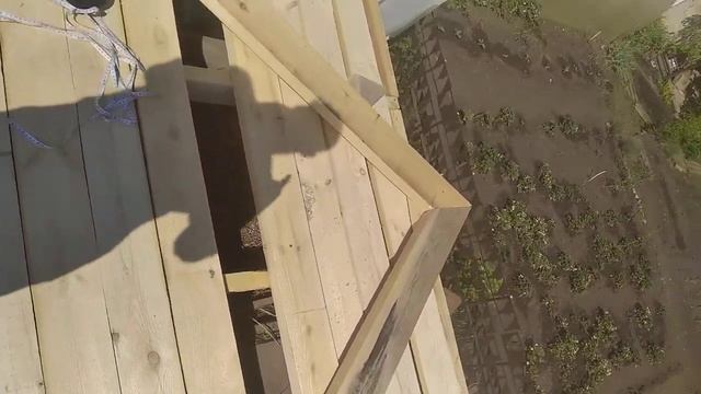 как выставить стропила часть 1