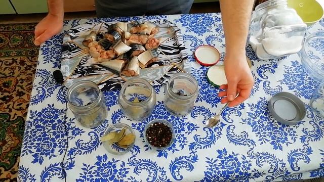 Как приготовить рыбные консервы в скороварке.