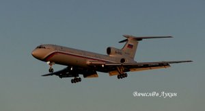 Тот самый Ту-154Б-2  RA-85563 который 12 лет назад получил прозвище "Танцующий"