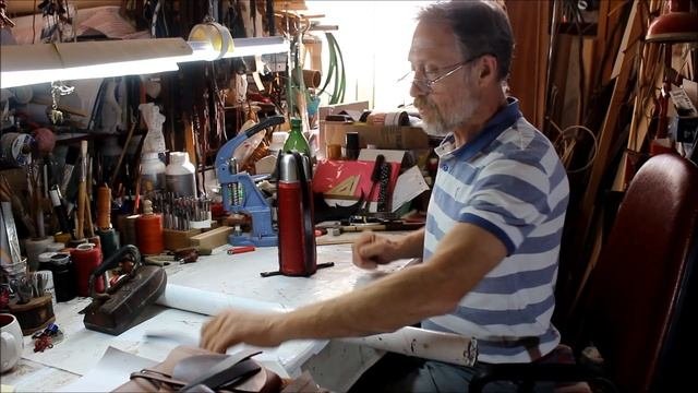 Leather Craft . Красивые вещи своими руками. Термос.  Работа с кожей . 29ч