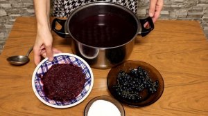 Простой рецепт компота из домашнего винограда на зиму! Delicious grape compote