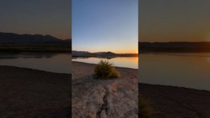 Летнее утро, озеро Бугаз, Судак, Крым.