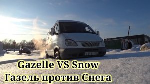 ГАЗЕЛЬ ПРОТИВ СНЕГА