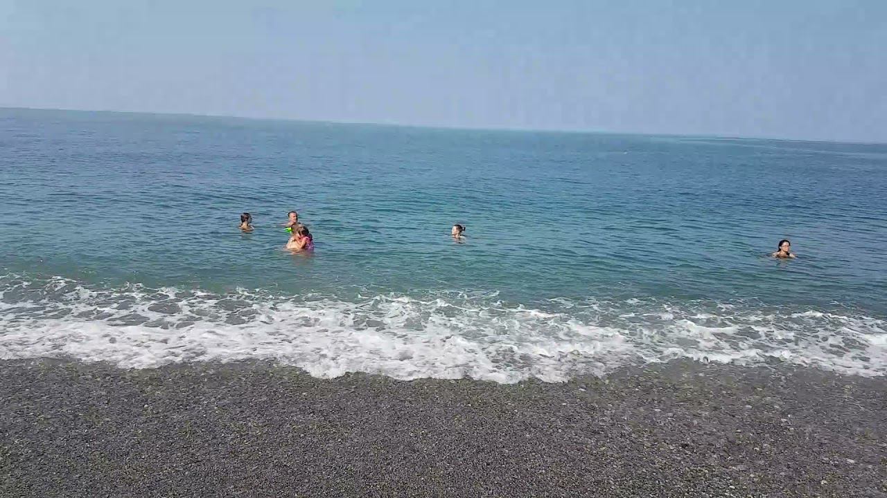 пляж в Пицунде, Абхазия #абхазия#пицунда#georgia #abhazia #picunda#sea