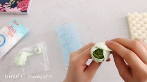 【Clay handmade】手工粘土花毛茛 clay handmade flower buttercup