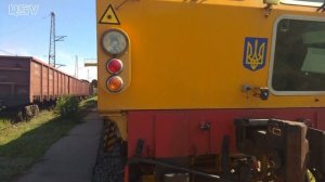 Железнодорожные машины. Динамик-подбивочный экспресс 09-3Х. Railway cars. Railway equipment.