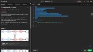 25. Reverse Nodes in k-Group - Leetcode | Java & C++ | Hard | Algorithm | DSA