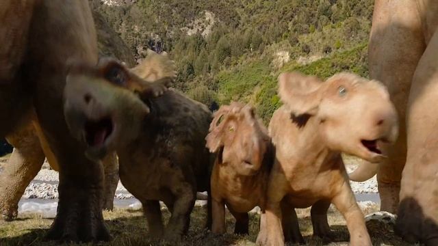 Горгозавры напали на Пахиринозавров | Прогулки с динозаврами 3D (2013) смотреть онлайн
