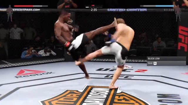 EA SPORTS UFC 2 Lorenz Larkin vs Gunnar Nelson Pro смотреть онлайн