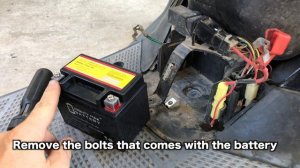 Honda Elite / Tact 50 - Battery Replacement Tutorial | Mitch's Scooter Stuff