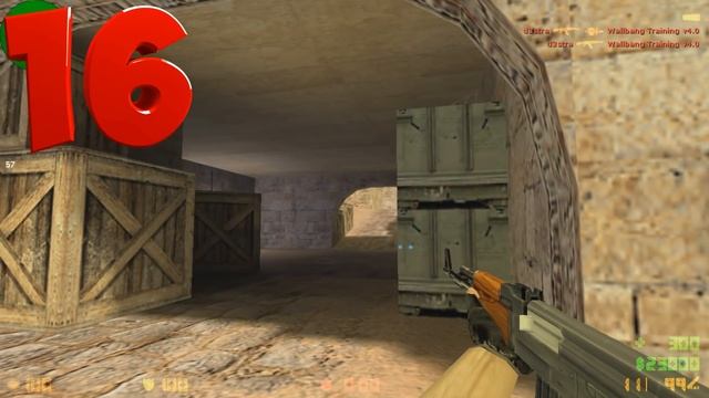 33 Прострела На Даст 2 в КС 1.6 / WALLBANG ON DUST2 IN CS 1.6 смотреть онлайн