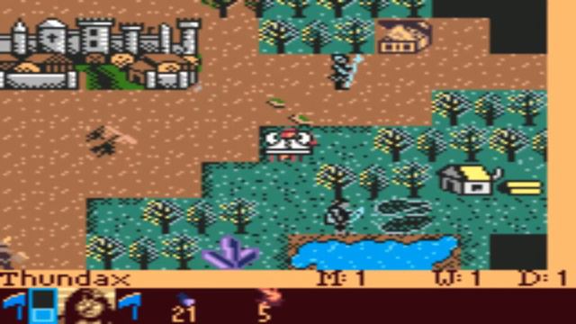 Heroes of might and Magic Bayou GBC смотреть онлайн