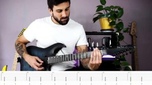 RAMMSTEIN - Sonne [GUITAR COVER + TAB]  🎸 |LESSON|