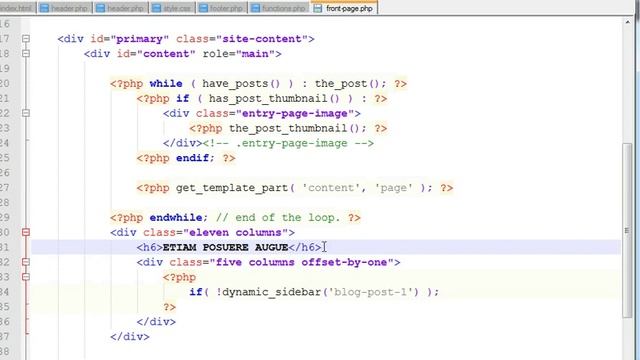 How to convert/customize an html template into wordpress part-7 смотреть онлайн