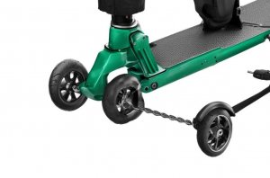 подножка kugoo m4 (после тюнинга подвески)