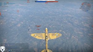 Обзор на премиумный американский самолет Spitfire LF MK IХ c в War Thunder