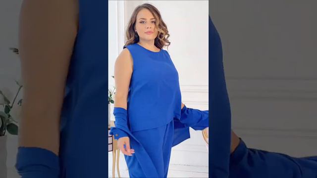 Електрик костюм трійка норма та батал супербатал великого розміру смотреть онлайн