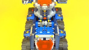LEGO NEXO Knights Axl's Tower Carrier from 2016. Lego Animation using LEGO set 70322