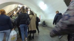 Переход Таганская кольцевая - радиальная