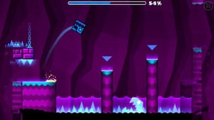 Geometry Dash MELTDOWN 2 level ВСЕ МОНЕТЫ прохождение 2 уровень