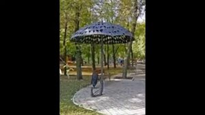 ?ДАЧНЫЕ ИДЕИ. Будь креативным! Используй зонтик!?