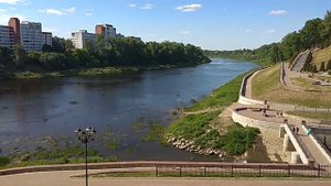 Река Западная Двина в Витебске