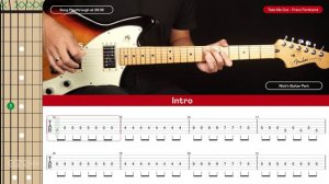 Take Me Out Guitar Tutorial Franz Ferdinand Guitar Lesson |Lead + Rhythm|