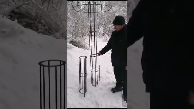 Садовая опора под клематис "зонт" смотреть онлайн