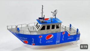 Make An Amazing  Electric Boat With Pepsi Cans and DC motor - DIY BOAT (1)