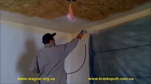 Wagner Control Pro 250 M, покраска гаража силиконовой фасадной краской FEIDAL